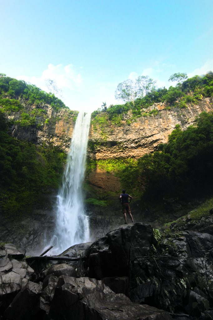 Chamarel Waterfall. 