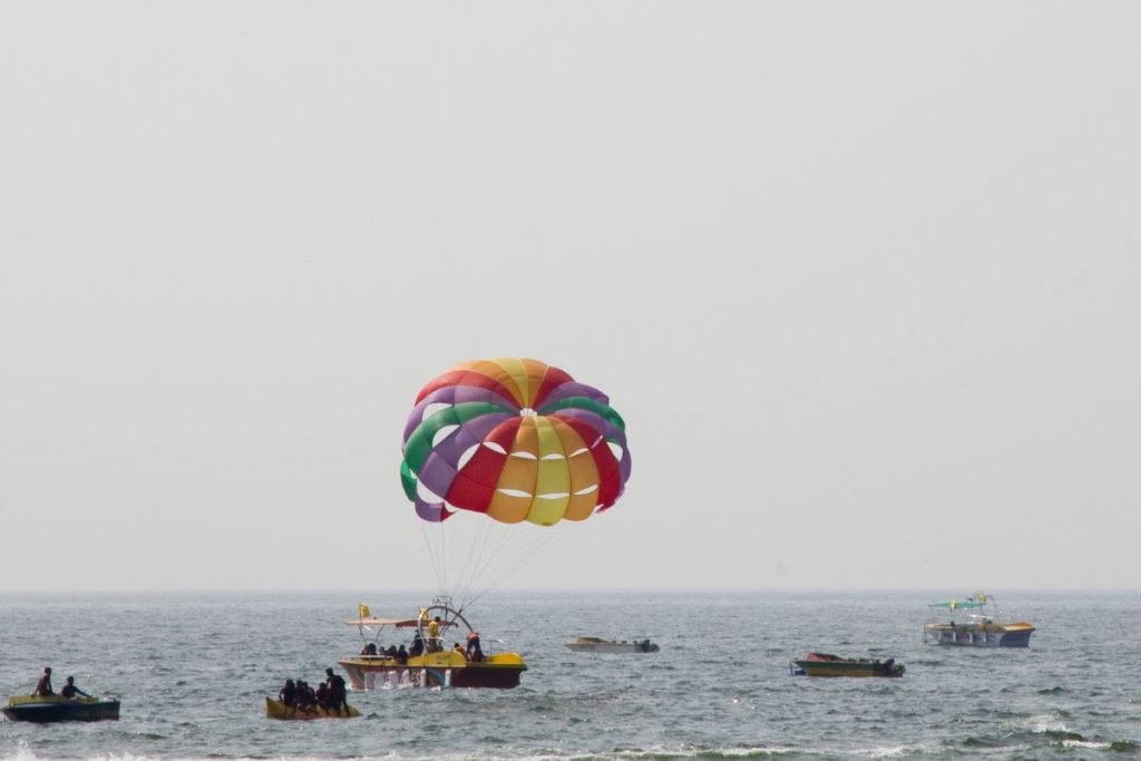 Parasailing in Goa