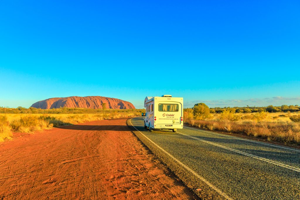 South Australia to the Northern Territory