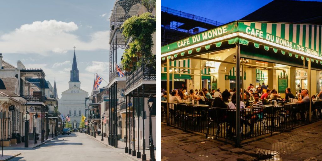 French Quarter, Credit and Cafe Du Monde