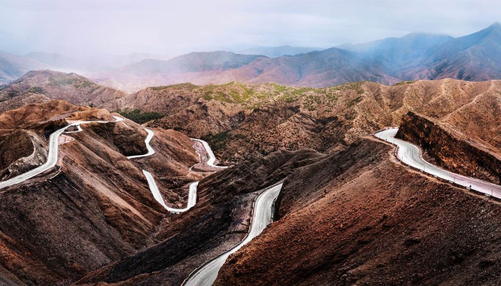 Atlas Mountain Road, Morocco