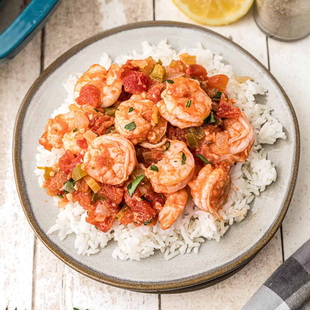 Shrimp Creole.