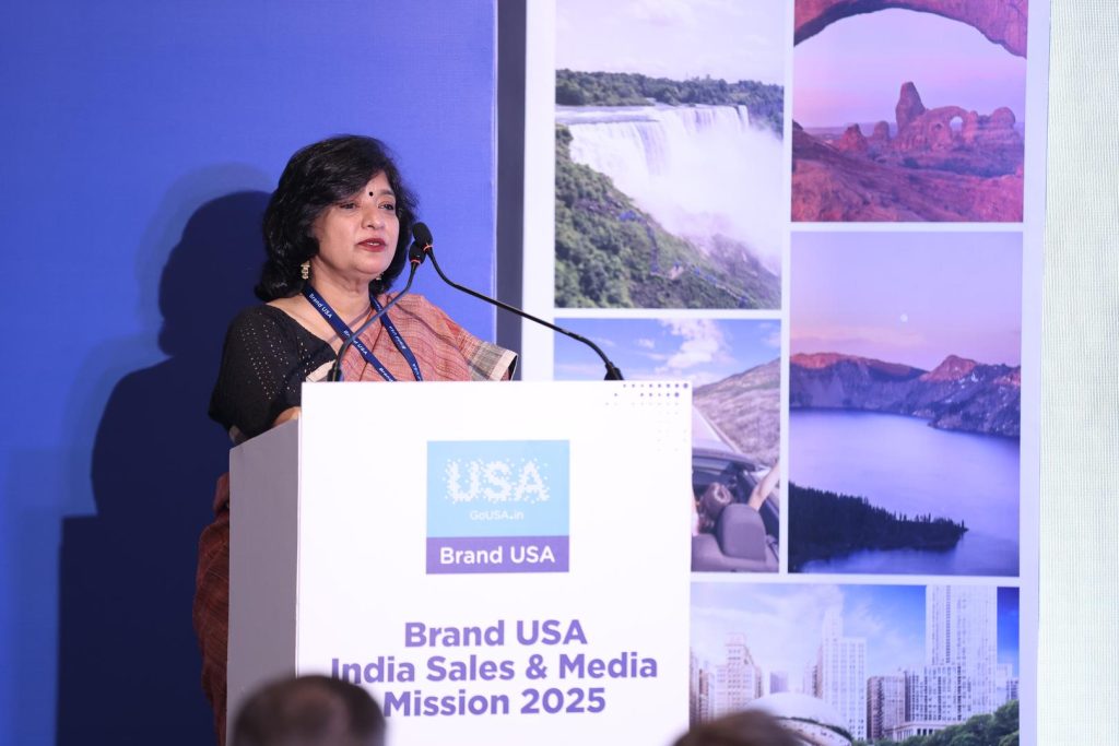 Sheema Vohra, Managing Director Sartha Global Marketing at The Brand USA India Sales & Media Mission  (1)