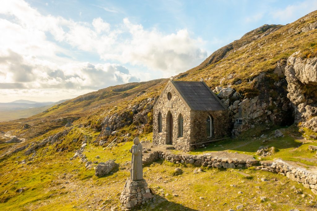 Mám Éan, Chapel, Pilgrimage Trail, Connemara, Co Galway

